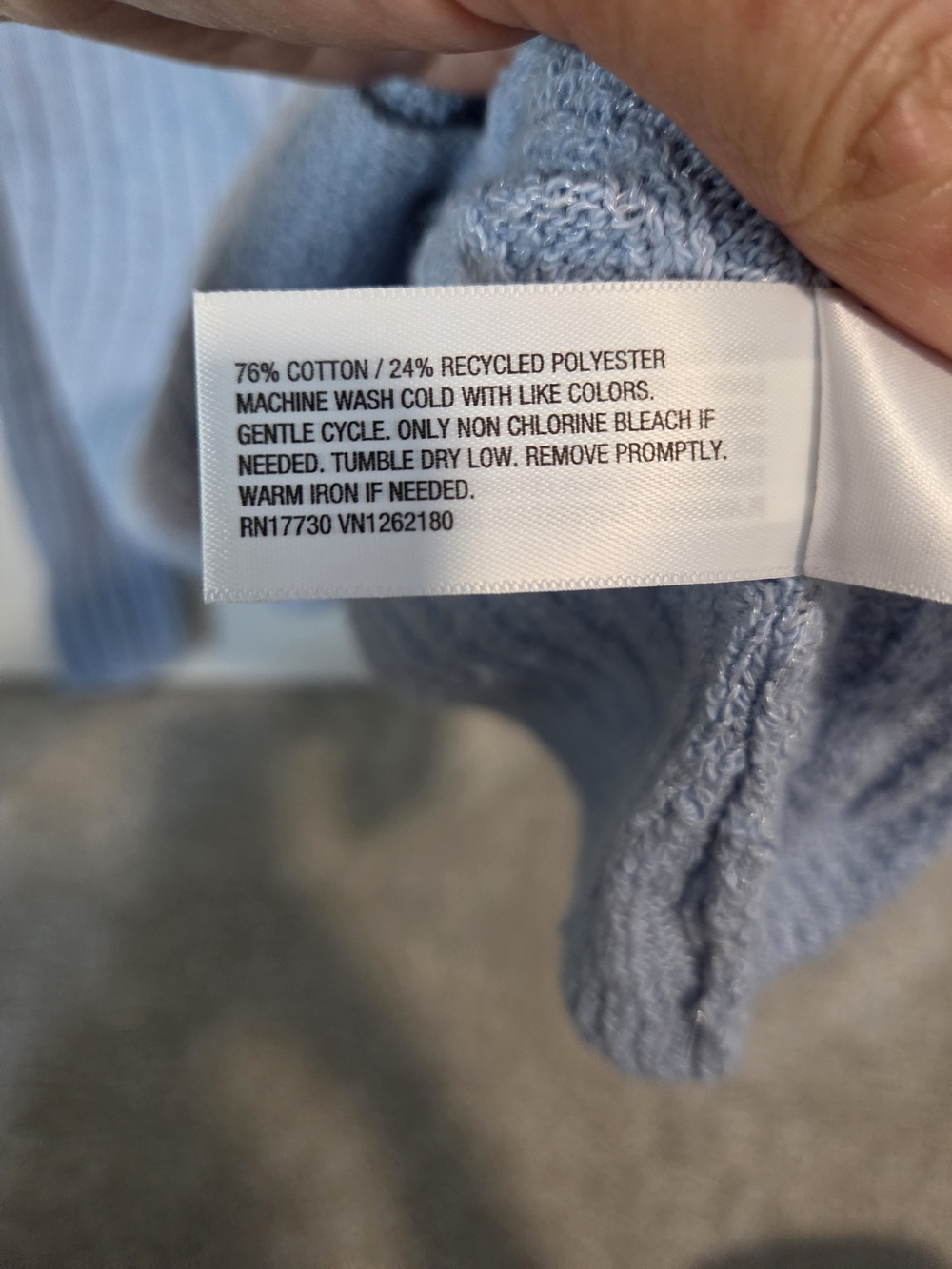 Universal Thread Powder Blue Ribbed Button Cardigan - Picture 8 of 9